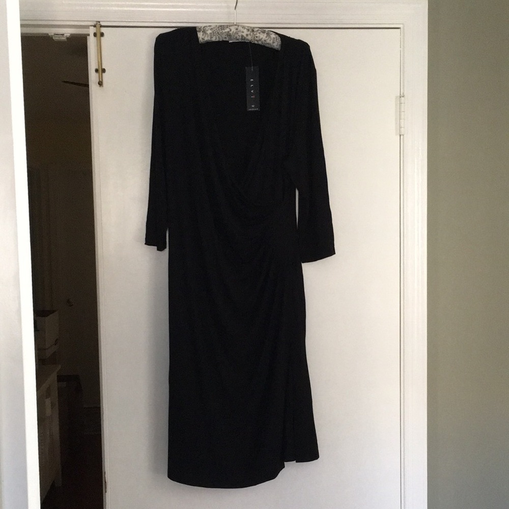 Slinky Black Dress